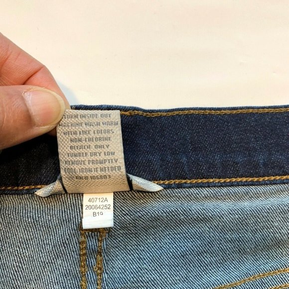 Duluth Trading DuluthFlex Daily Denim Jeans Womens 12x31 Slim Stretch Dark‎ NEW - Picture 6 of 11